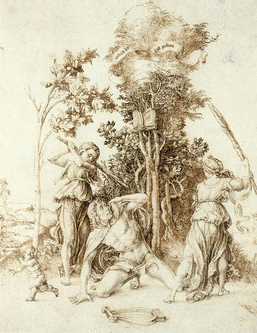 Death-of-Orpheus-Durer