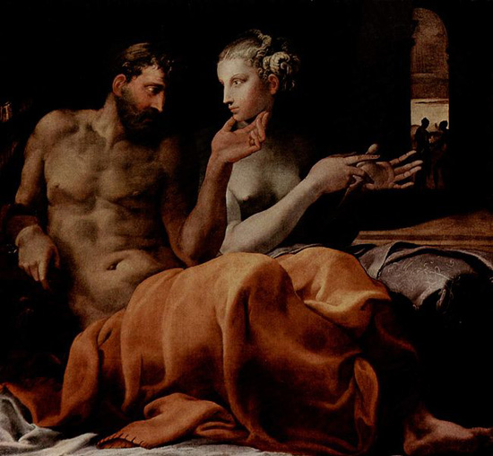 Primaticcio-Penelope-Odysseus