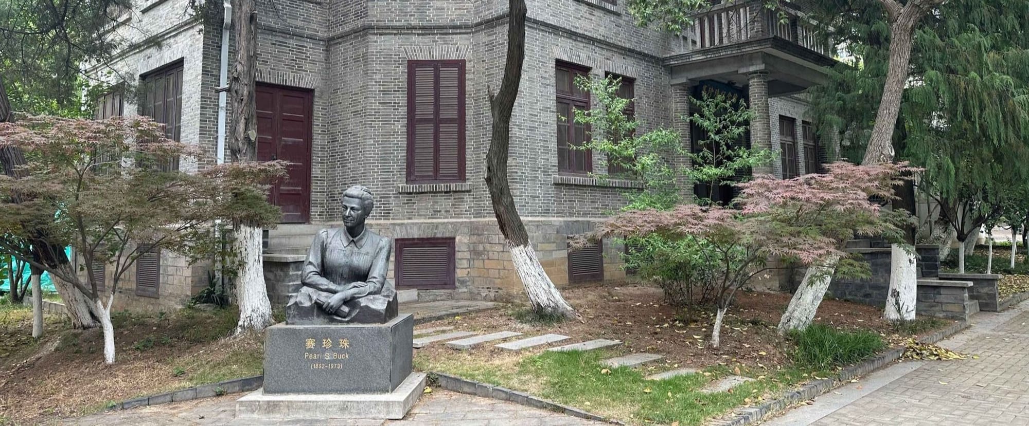 Pearl S. Buck houses in Zhenjiang and Nanjing