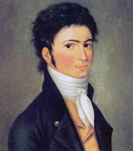Paintings of the younger Beethoven