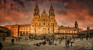 The Basilica of Santiago de Compostela