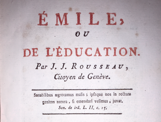 Rousseau's 'Émile, or On Education and Illegitimacy'