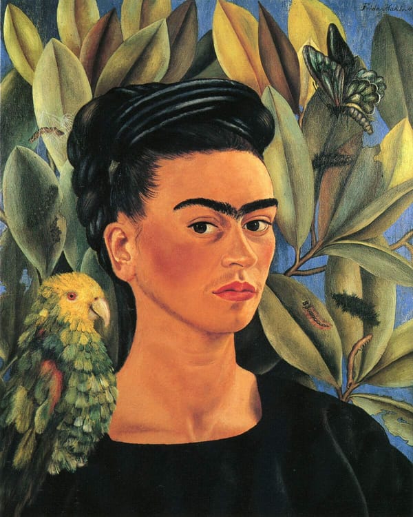 'The Love Embrace of the Universe, the Earth (México), Diego, Me and Señor Xolotl'