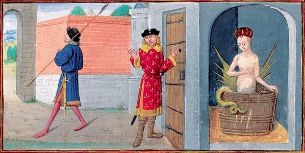Can Melusine be freed with a kiss?