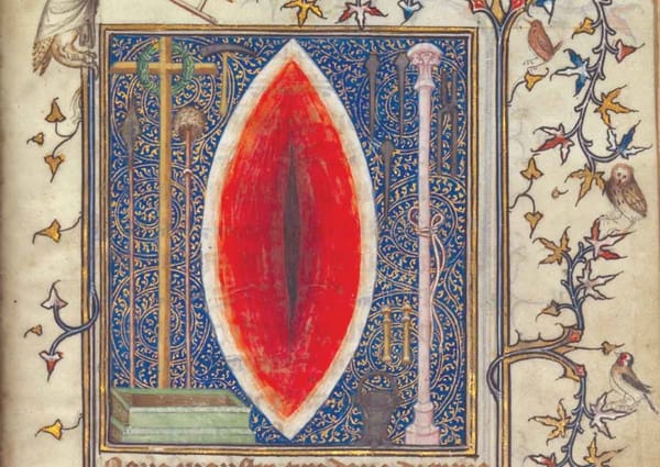Vulva imagery and the Virgin